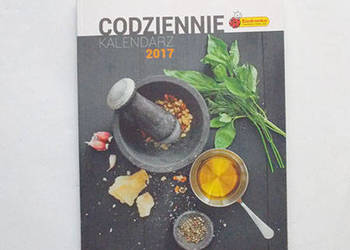 książka z przepisami Codziennie Biedronka kalendarz 2017