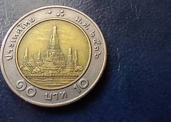 Stare monety 10 baht 2013 Tajlandia