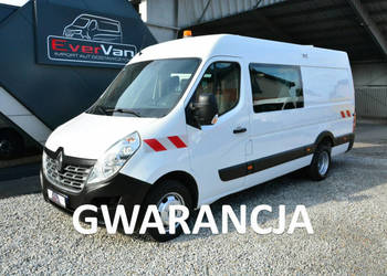 Renault Master 7 osobowy brygadówka L3H2 bliźniak 145KM pełna opcja servis…