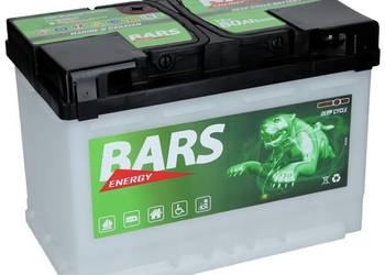 Akumulator Bars Energy 12V 80Ah L3 P+ BE80