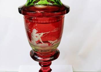 Kielich  Kryształ - Pokal Bohemia Rubin