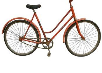 Rower Romet Mars damka czerwony Klasyk Retro Vintage do renowacji