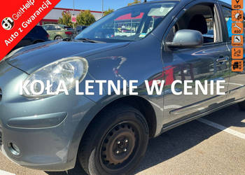 Nissan Micra Benzyna, klimatyzacja, dotykowa nawigacja, 8 airbag, drugie k…