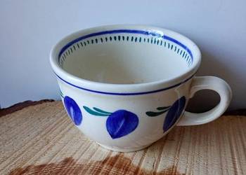 Filiżanka Fajans Włocławek Kolekcjonerska Kobaltowo - Zielona Robert Budwig Filiżanka Fajans Włocławek Kolekcjonerska Kobaltowo - Zielona Robert Budwig