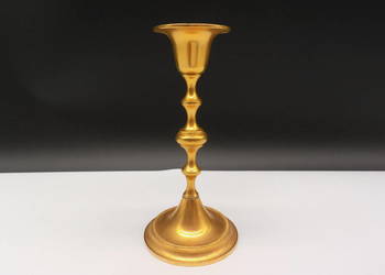 Stylowy Świecznik Mosiężny Vintage