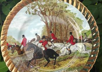 Słynne sceny polowań by John Frederick Herring
Kolekcjonerski talerz  porce