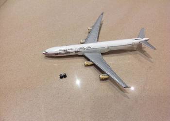 Herpa Model Samolotu GULFAIR metalowy