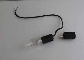 Oprawa oprawy E 14 czarne 2A 250V AC kpl. z PRL-U