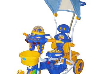 EUROBABY ROWEREK BLUE/ORANGE UFO