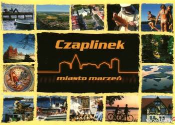 POCZTÓWKA - ZACHODNIOPOMORSKIE - CZAPLINEK MIASTO MARZEŃ