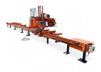 Trak taśmowy Wood-Mizer LT70 z hydrauliką i korowarką 13m