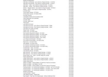 MF 8240, 8250, 8260, 8270 ciągnik katalog części