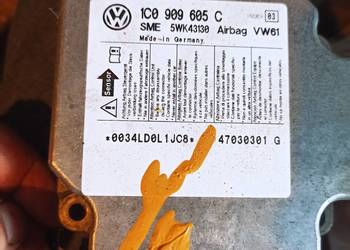 VW PASSAT B5 FL SENSOR PODUSZEK 1C0909605C CZUJNIK UDERZENIA