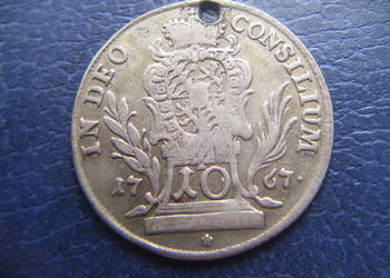 Stare monety 10 krajcarów 1767 Bawaria Niemcy srebro Stare monety 10 krajcarów 1767 Bawaria Niemcy srebro