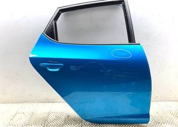 DRZWI PRAWY TYŁ SEAT IBIZA IV Hatchback 08-17 AZUL ALOR Metallic