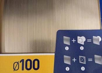 PANEL ESCUDO ZŁOTY DO RAMKI I KORPUSU 100