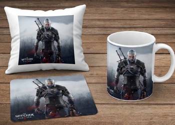 Wiedzmin 3 dziki gon prezent dla gracza Wither wild hunt dla geeka zestaw