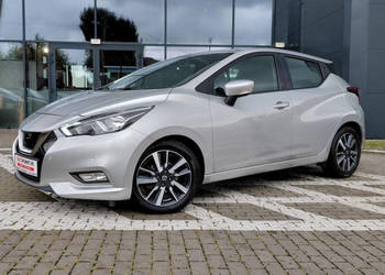 NISSAN Micra, 2017r. * SERWISOWANY * CZUJNIKI PARKOWANIA * NISKI PRZEBIEG *
