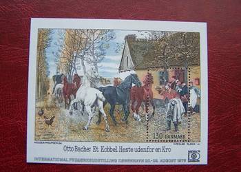 Dania 1976 MNH Fauna Konie  a