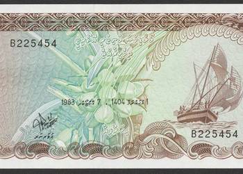 Malediwy 10 rufiyaa 1983 - stan bankowy UNC
