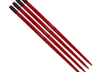 4x ZĄB ŁADOWACZA PROSTY 1100 mm + TULEJKA CHWYTAK TURA [7466