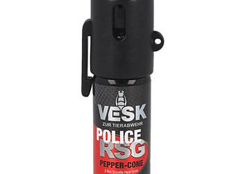 Gaz pieprzowy KKS VESK RSG Police 2mln SHU, Cone 15 ml (12015-C)