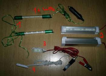 lampka lampa 12v i baterie