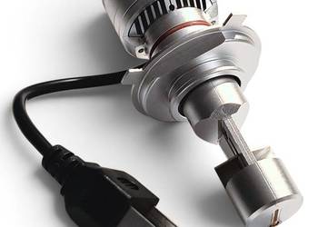 LED H4 12/24V - BIAŁY - BARDZO MOCNE ŚWIATŁO -KPL  HQ