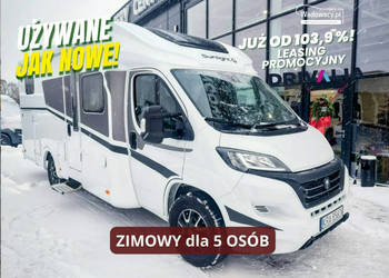 samochody kempingowe Sunlight T 67 - 5 osobowy, z przejściem po opuszczeni…