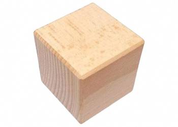 Drewniane kostki 4×4 cm – klocki do DIY, dekoracji i zabawy