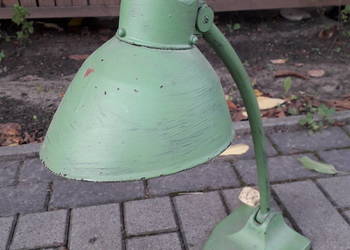 Rzadka lampa loft industrial oryginalna SCHACO styl LOFT BAUHAUS