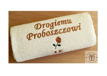 Prezent DLA KSIĘDZA biskupa diakona proboszcza RĘCZNIK haft