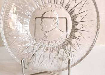 Patera  kryształowa Jan Paweł II z PRL-u 1987r