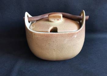 Stara, nieużywana waza, bigośnica porcelit Mirostowice PRL 1970