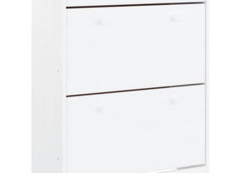 Szafka nocna ALTA biała 77x35x96 cm drewno sosnowe WM-353924