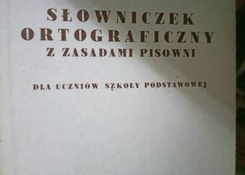 Słowniczek ortograficzny z zasadami pisowni najtańsze książk