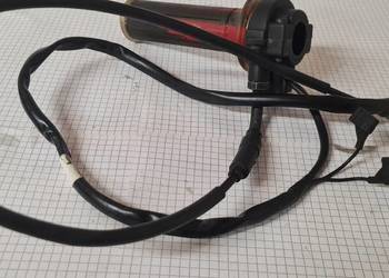 Honda CBR 125 JC 34 manetka prawa przełącznik rollgaz linka komplet 7800km