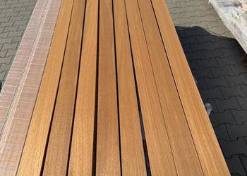 Deska deski drewno na ławki THERMO Abachi / Ayous / Samba KL. A 28x90mm