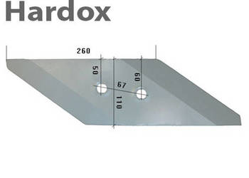Dłuto 100hektarów HARDOX 18135/L części do pługa RUMPTSTAD
