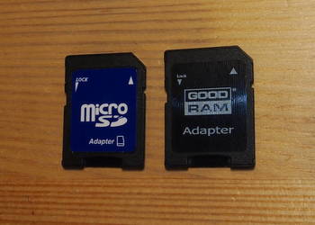 Adapter Micro SD, 2 sztuki;