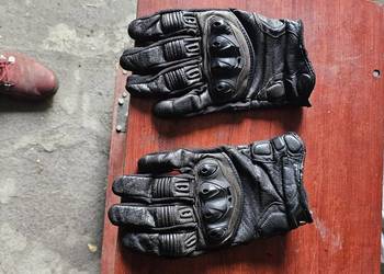 Rękawice ze skóry motocyklowe