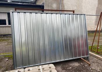 Ogrodznie tymczasowe Poznań panel 2,9x2m ogrodzenie pełne