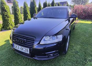 Audi A6 C6 2010/3.0/Pełen S - Line / Shadow - line / Quatro / Radar
