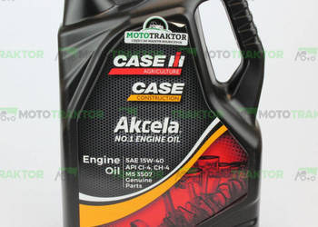 OLEJ AKCELA ENGINE No.1 5L DO CASE STEYR ORYGINAŁ