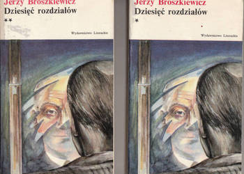 (01535) DZIESIĘĆ ROZDZIAŁÓW 2 TOMY – JERZY BROSZKIEWICZ (SER