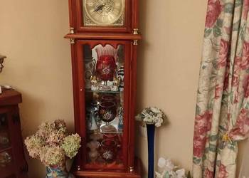 zegar - witrynka z lustrem