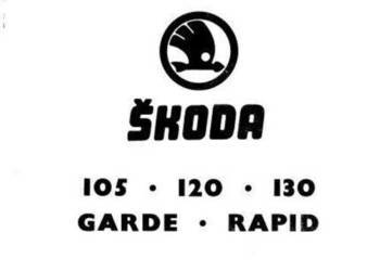 Skoda 105, 120, 130 Garde Rapid 1987 instrukcja napraw Skoda 105, 120, 130 Garde Rapid 1987 instrukcja napraw