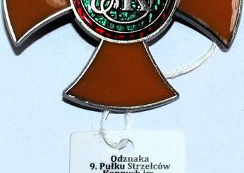 Odznaka 9. Pułk Strzelców Konnych im. Kazimierza Pułaskiego (04) REPLIKA