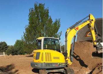 Minikoparka 6 ton gąsienicowa Wacker Neuson ET65 wynajem z operatorem