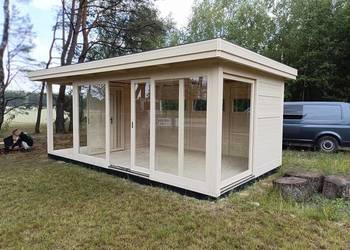 Altana 35 Nowoczesna 3x6,3 m| Blacha, Rynny, 3 Drzwi, Schowek|Producent